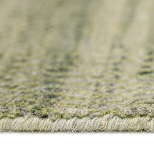 AMER Rugs Raffia RAF-4 Hand-Loomed Striped Transitional Area Rug Green 9' x 12'