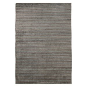 AMER Rugs Raffia RAF-5 Hand-Loomed Striped Transitional Area Rug Dark Gray 9' x 12'