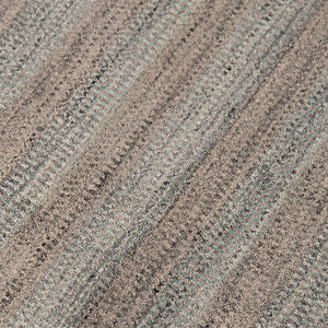 AMER Rugs Raffia RAF-5 Hand-Loomed Striped Transitional Area Rug Dark Gray 9' x 12'