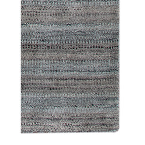 AMER Rugs Raffia RAF-7 Hand-Loomed Striped Transitional Area Rug Gray/Blue 9' x 12'