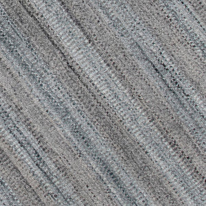 AMER Rugs Raffia RAF-7 Hand-Loomed Striped Transitional Area Rug Gray/Blue 9' x 12'