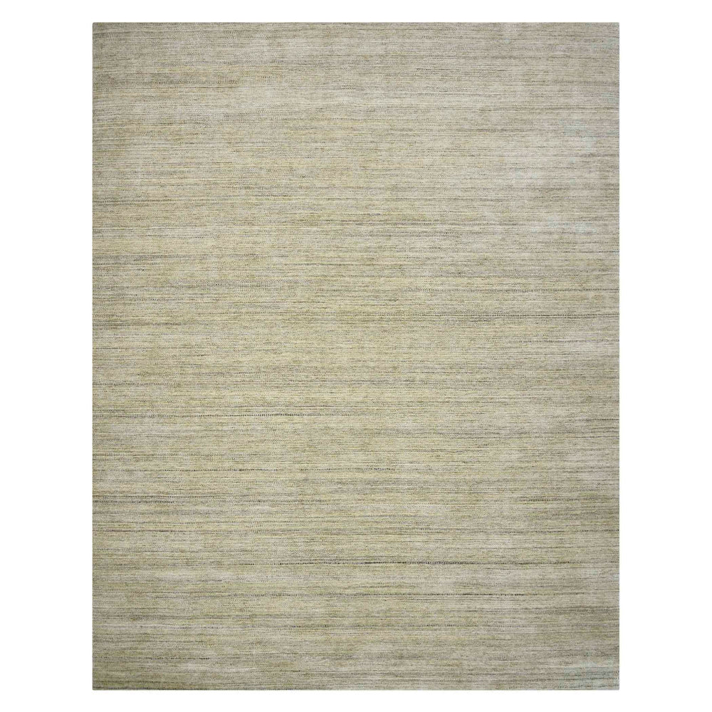 AMER Rugs Raffia RAF-9 Hand-Loomed Striped Transitional Area Rug Ivory 9' x 12'