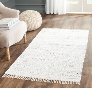 Safavieh Rag Rug 121 Hand Woven Cotton Rug RAR121G-10SQ