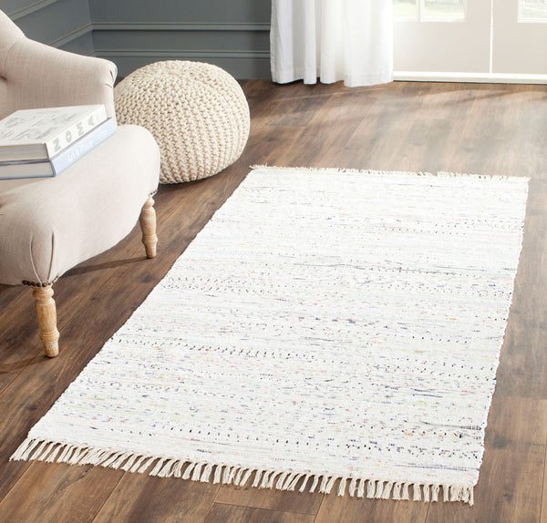 Safavieh Rag Rug 121 Hand Woven Cotton Rug RAR121G-10SQ