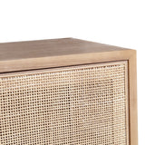 LH Imports Rattan 3 Door Sideboard RAT004B-N