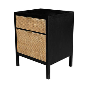 LH Imports Rattan Filing Cabinet RAT004-E