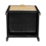 LH Imports Rattan Filing Cabinet RAT004-E