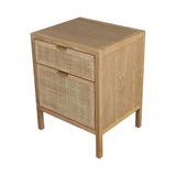 LH Imports Rattan Filing Cabinet RAT004-N