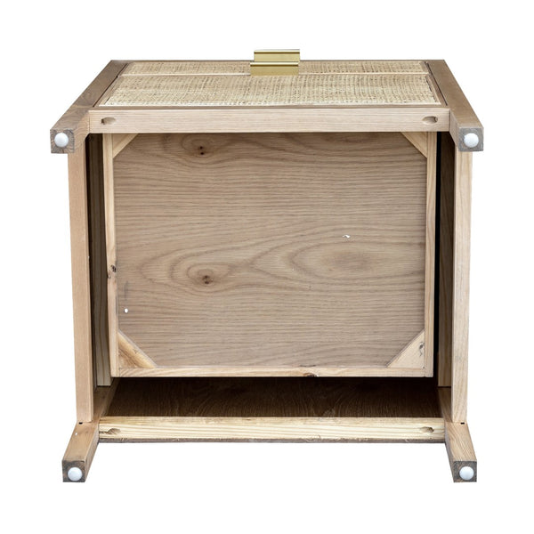 LH Imports Rattan Filing Cabinet RAT004-N