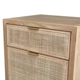 LH Imports Rattan Filing Cabinet RAT004-N