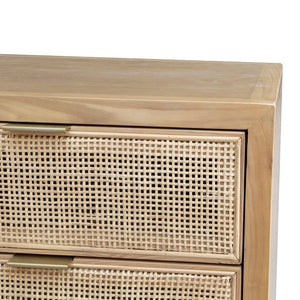 LH Imports Rattan Filing Cabinet RAT004-N