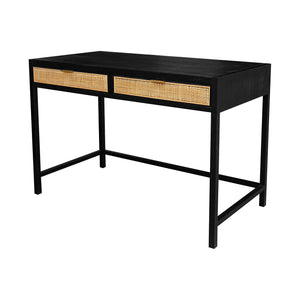 LH Imports Rattan Desk RAT009-E