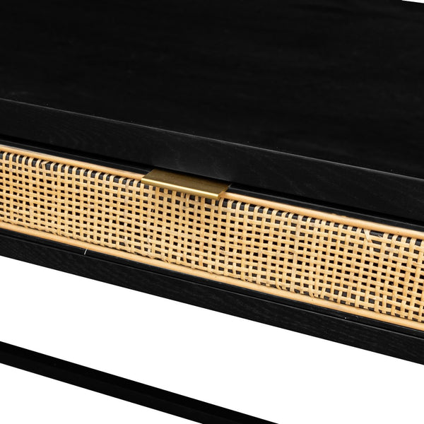 LH Imports Rattan Desk RAT009-E