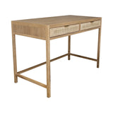 LH Imports Rattan Desk RAT009-N