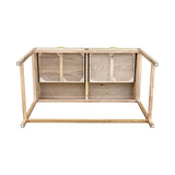 LH Imports Rattan Desk RAT009-N