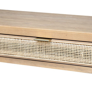 LH Imports Rattan Desk RAT009-N
