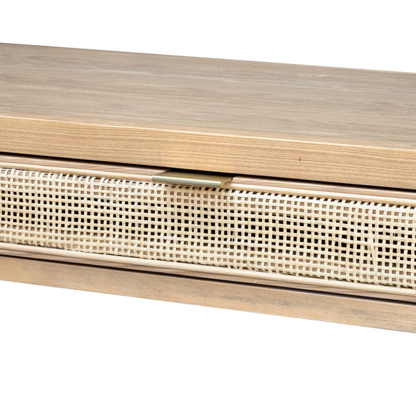 LH Imports Rattan Desk RAT009-N