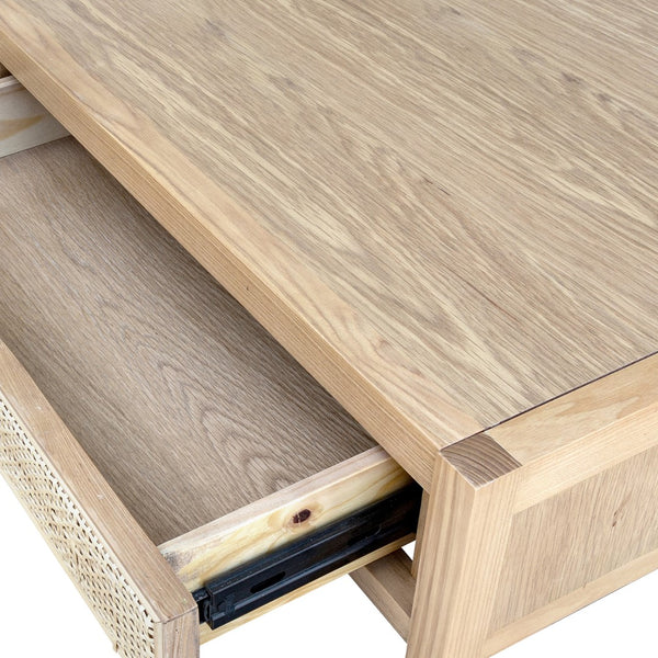 LH Imports Rattan Desk RAT009-N