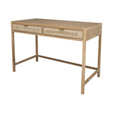 LH Imports Rattan Desk RAT009-N