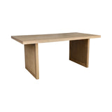 LH Imports Rattan Dining Table RAT010-N