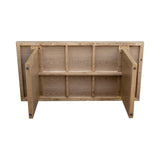 LH Imports Rattan Dining Table RAT010-N