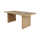 LH Imports Rattan Dining Table RAT010-N