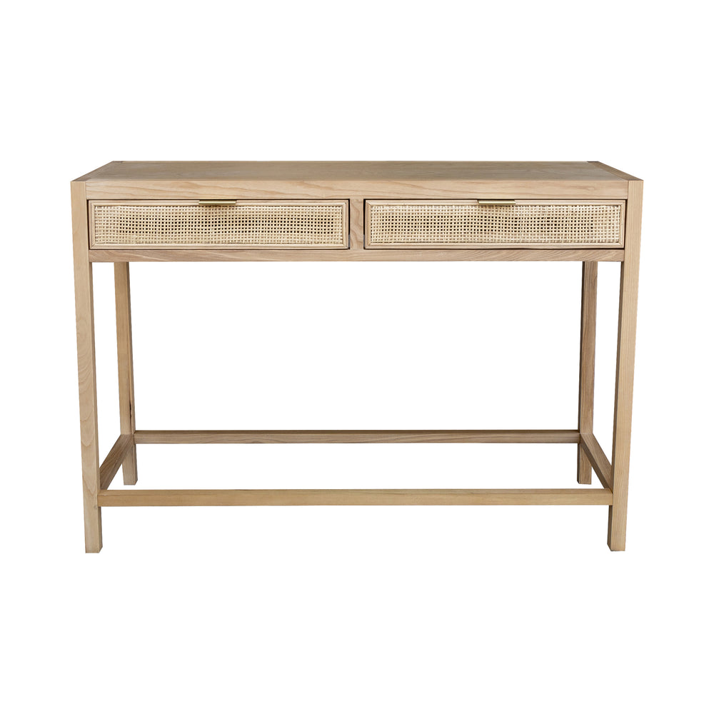 LH Imports Rattan Console Table RAT014-N