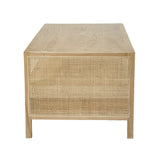 LH Imports Rattan Coffee Table RAT032-N