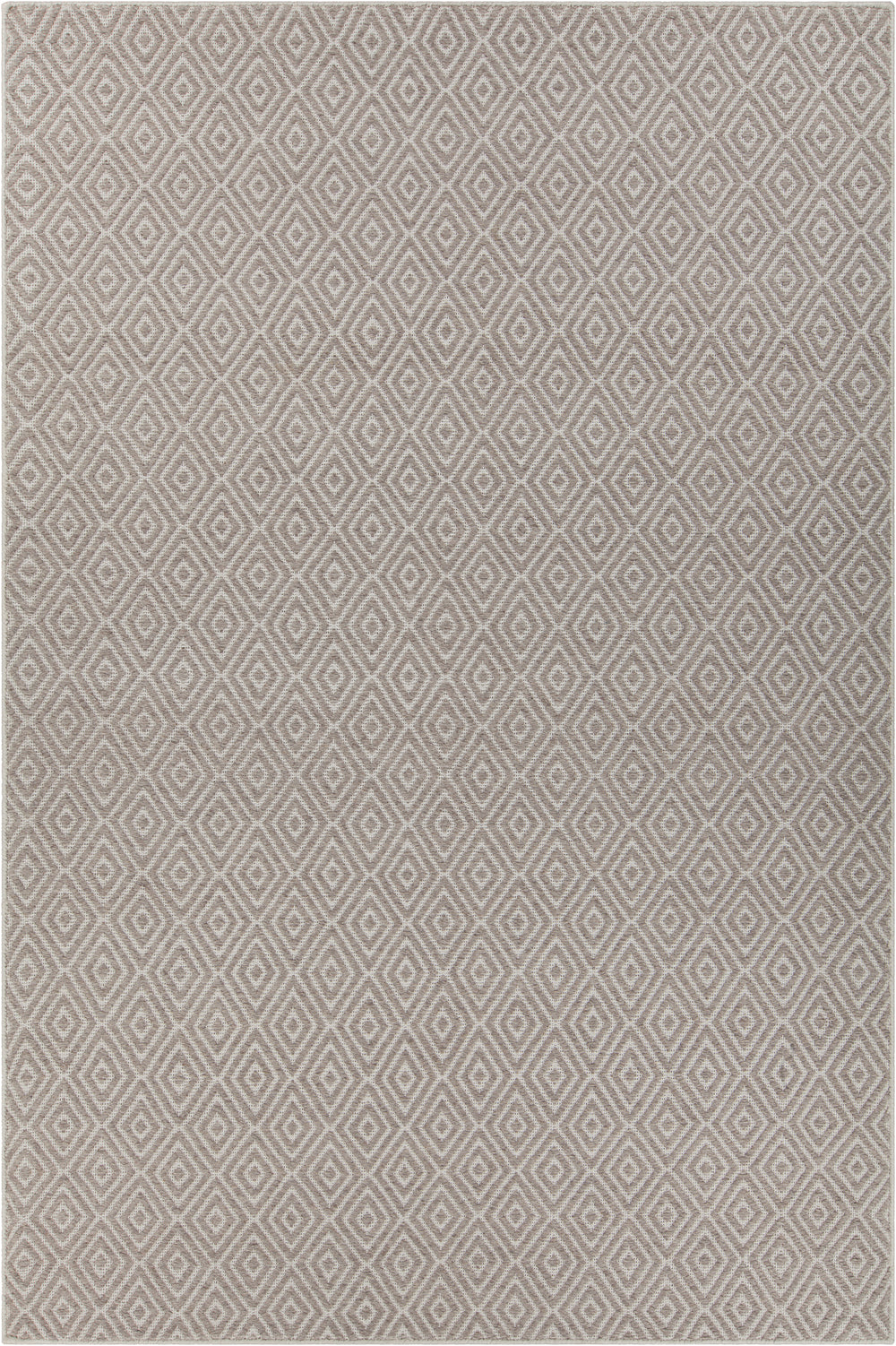 Chandra Rugs Raven 70% Wool + 30% Polyester Hand-Woven Contemporary Rug Grey 9' x 13'