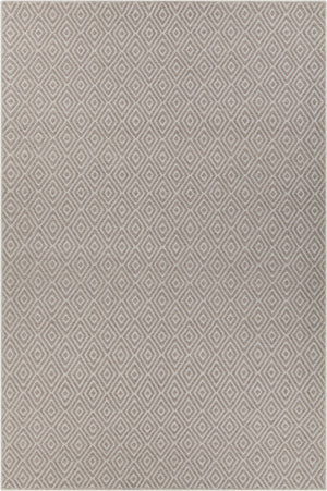 Chandra Rugs Raven 70% Wool + 30% Polyester Hand-Woven Contemporary Rug Grey 9' x 13'