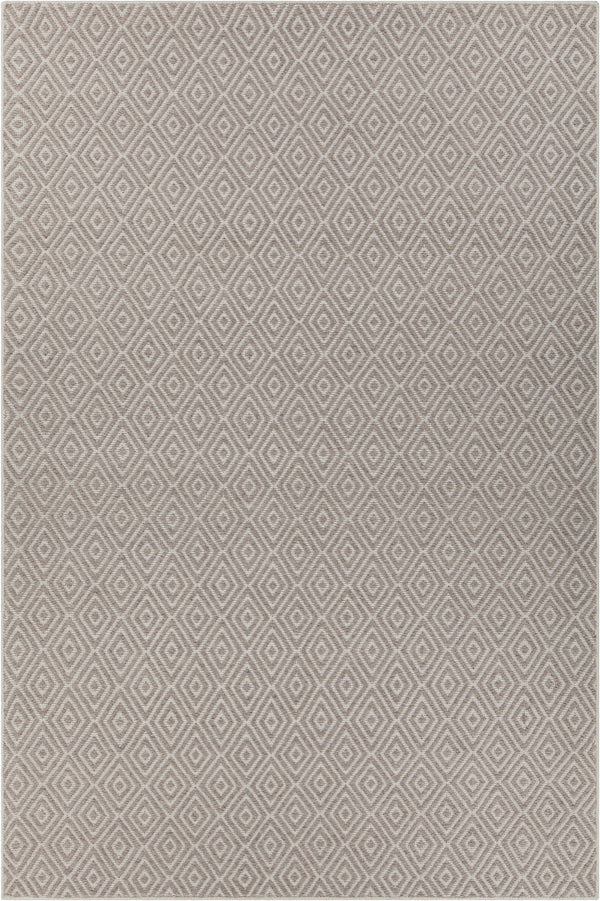 Chandra Rugs Raven 70% Wool + 30% Polyester Hand-Woven Contemporary Rug Grey 9' x 13'