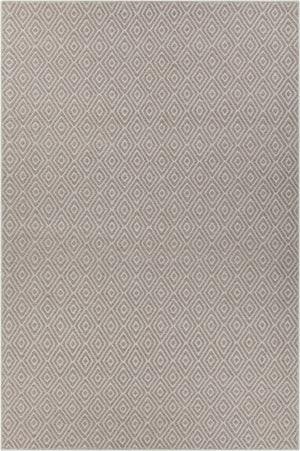 Chandra Rugs Raven 70% Wool + 30% Polyester Hand-Woven Contemporary Rug Grey 9' x 13'