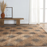 Jaipur Living Raya Collection RAY01 Atolia 100% Jute Handmade Contemporary Trellis Rug RUG153140