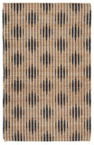 Jaipur Living Raya Collection RAY01 Atolia 100% Jute Handmade Contemporary Trellis Rug RUG153140