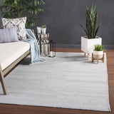 Jaipur Living Limon Indoor/ Outdoor Solid White Area Rug (12'X15')