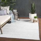 Jaipur Living Limon Indoor/ Outdoor Solid White Area Rug (6'X9')