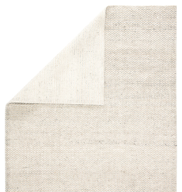 Jaipur Living Limon Indoor/ Outdoor Solid Ivory/ Gray Area Rug (12'X15')