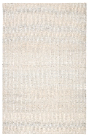 Jaipur Living Limon Indoor/ Outdoor Solid Ivory/ Gray Area Rug (6'X9')