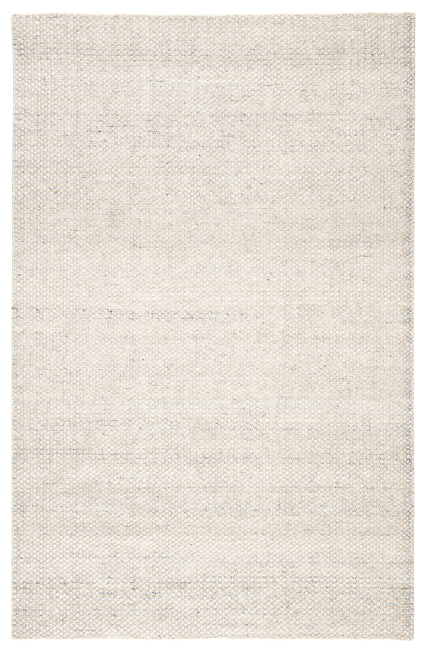 Jaipur Living Limon Indoor/ Outdoor Solid Ivory/ Gray Area Rug (12'X15')