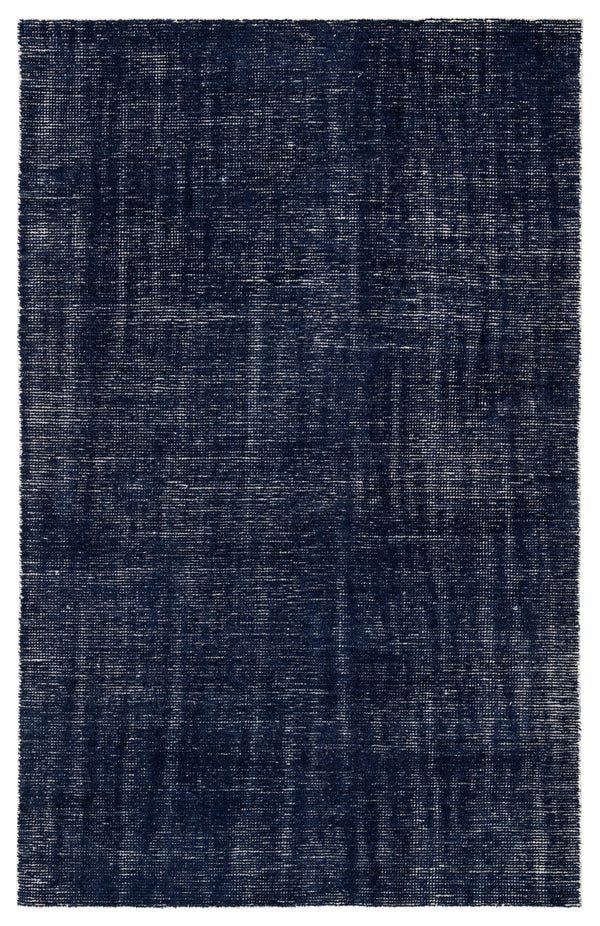 Jaipur Living Limon Indoor/ Outdoor Solid Blue/ White Area Rug (9'X12')