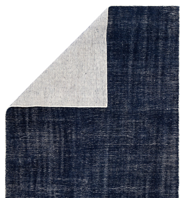 Jaipur Living Limon Indoor/ Outdoor Solid Blue/ White Area Rug (7'10"X10'10")