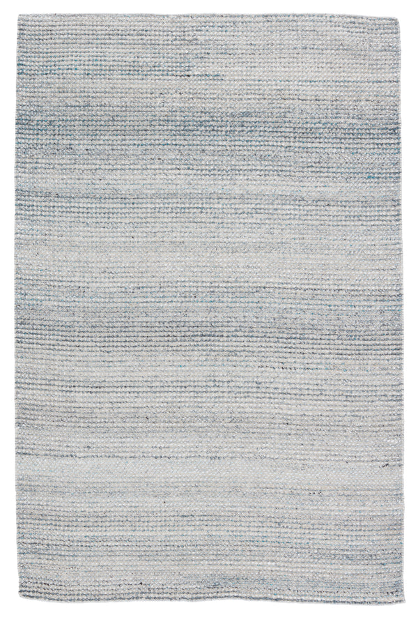 Jaipur Living Crispin Indoor/ Outdoor Solid Blue/ White Area Rug (9'X12')