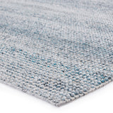 Jaipur Living Crispin Indoor/ Outdoor Solid Blue/ White Area Rug (9'X12')