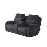 Southern Motion Showstopper 736-78-95P  Transitional  Power Headrest Reclining Console Loveseat with SoCozi Massage 736-78-95P 164-14