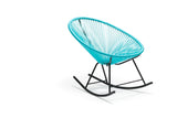 Grayson Rocking Chair Blue, Steel Tube:Dia25X1.5Mm,16X1.2Mm Electrophasis And Powdercoating..Rou...