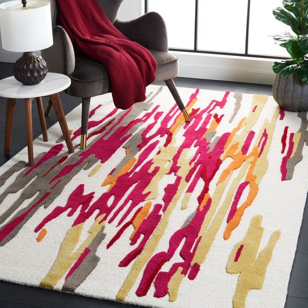Safavieh Rodeo Drive 858 Hand Tufted 85% Wool and 15% Cotton Contemporary Rug RD858Q-9
