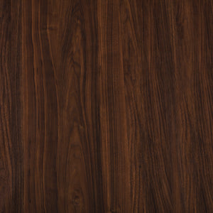 Walker Edison Reema Modern/Contemporary 69" Scandinavian 4 Door Sideboard-Dark Walnut/ Gold REED5DDWGD