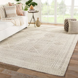 Jaipur Living Reign Collection REI07 Jadene 100% Wool Handmade Transitional Geometric Rug RUG152416