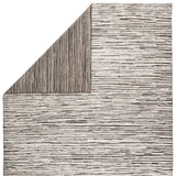 Jaipur Living Ramsay Hand-Knotted Striped Dark Gray/ Ivory Area Rug (10'X14')