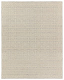 Jaipur Living Reign Ria REI15 Hand Knotted 100% Wool Damask Area Rug Cream 100% Wool RUG155991